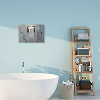 Bathtub Waterfall Abstract Bathroom Photograph Wall Art