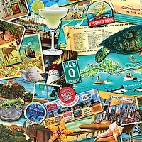 Hart Puzzles Key West by Kate Ward Thacker 1,000 Piece Jigsaw Puzzle