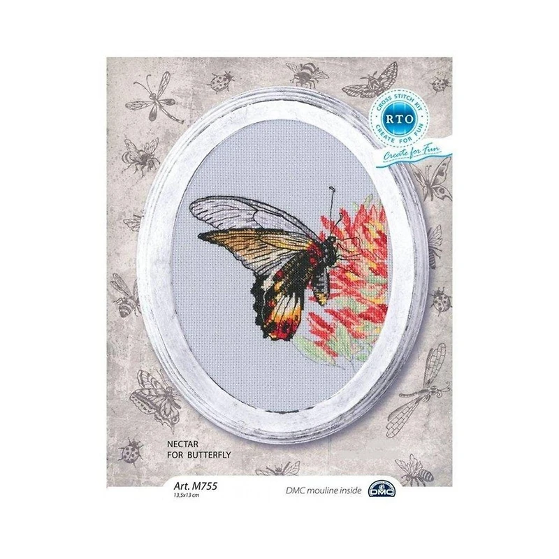 RTO Nectar for Butterfly Cross Stitch Kit