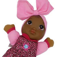 Goldberger Baby's First® Kisses™ 13" Baby Doll with Animal Print Top