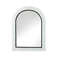 Nikki Chu Bicocca Wall Mirror with Black Trim