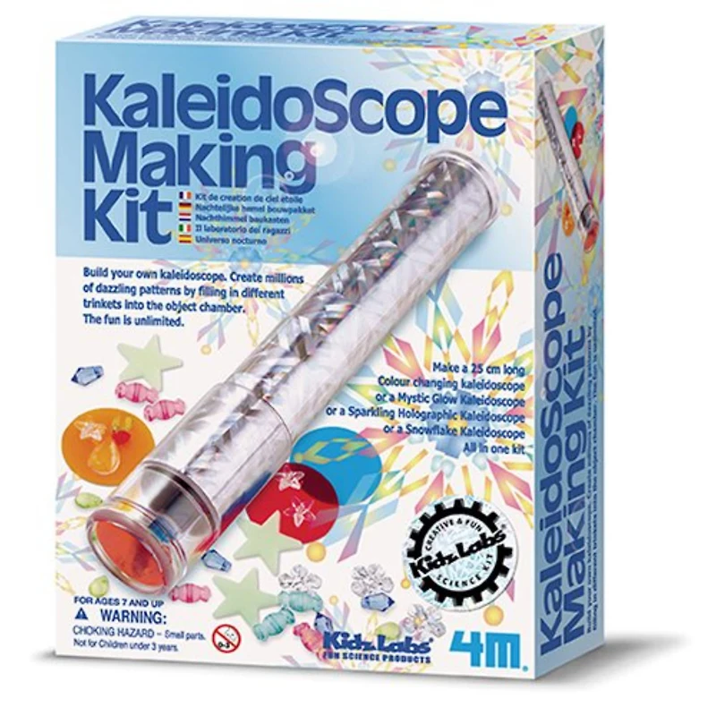 Toysmith 4M Kidzlabs Kaleidoscope Making Kit