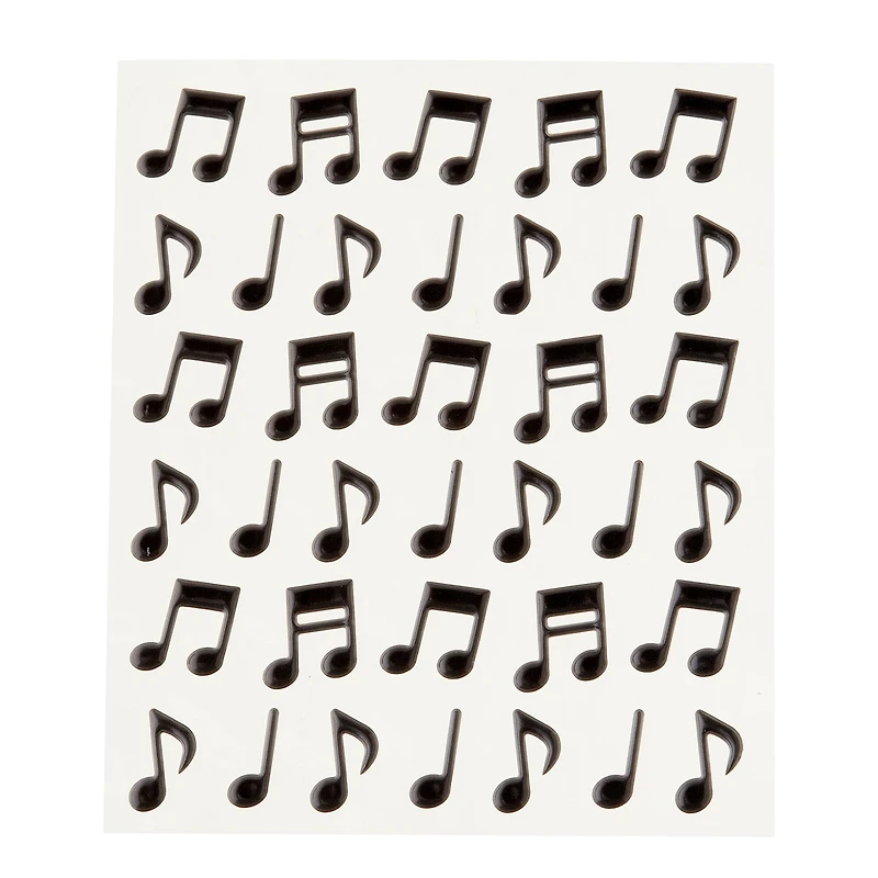Music Notes Puffy Stickers by Recollections™ Signature™