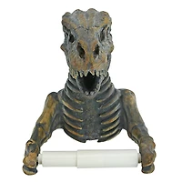 8.5" T. Rex Dinosaur Skeleton Bathroom Toilet Paper Holder