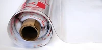 Vinyl-It 54" x 10yd. Clear 24 Gauge PVC Vinyl Roll