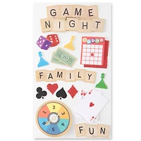 Game Night Dimensional Stickers by Recollections™