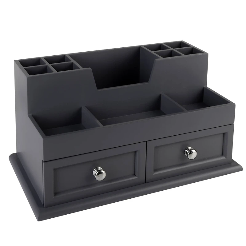 Organize It All Grey Accessory Organizer