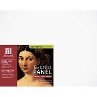 Ampersand™ Artist Canvas Texture Uncradled 3/8" Wood Panel