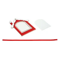 3" Metal Gingerbread House Sublimation Ornaments, 2ct. by Make Market®