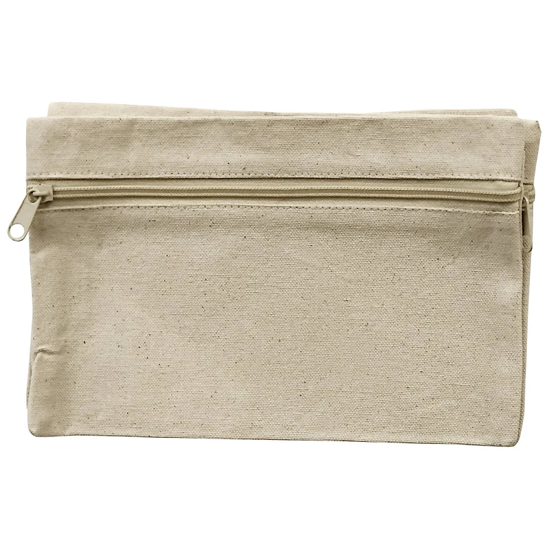Wear'm Natural Zippered Organizer Bags, 3ct.