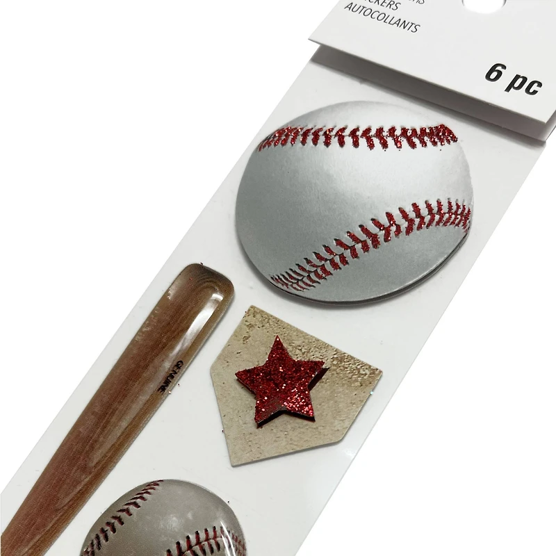 Baseball Icons Dimensional Stickers by Recollections™