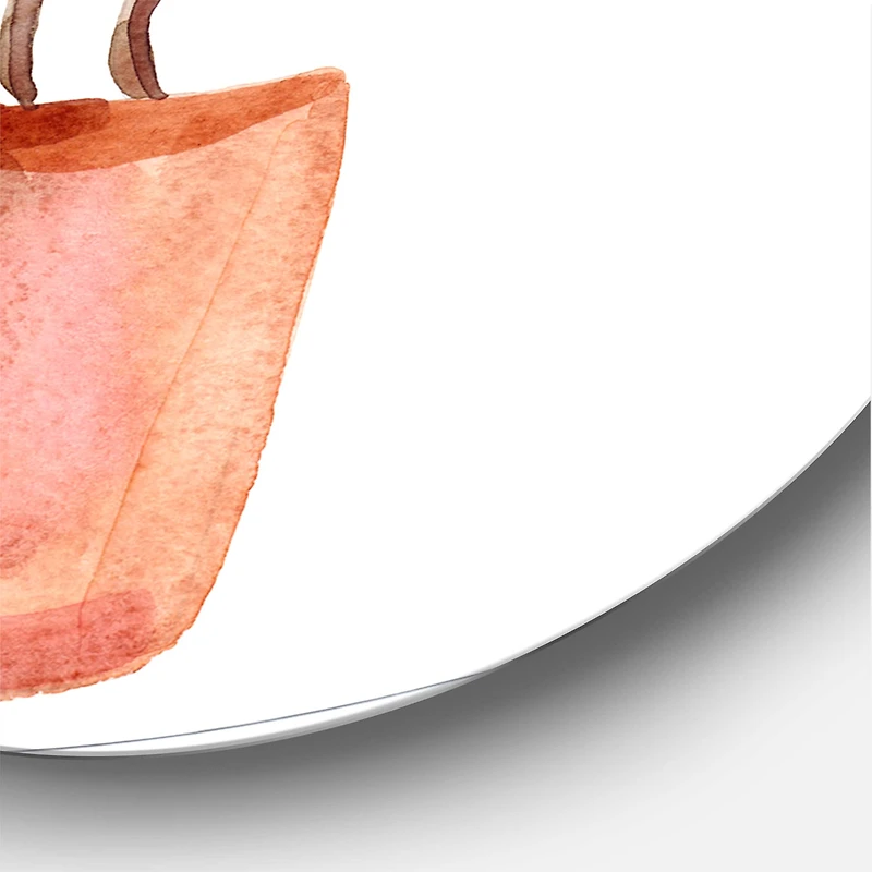 Designart - Chinese Money Plant In Pot