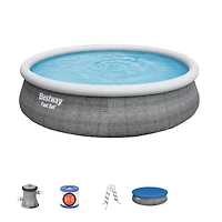 Bestway® Fast Set™ 15ft. Round Inflatable Pool Set