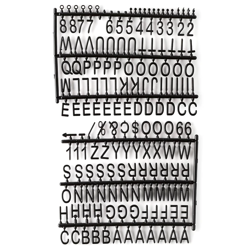 6 Pack: 8" x 8" White Felt Letter Board by Make Market®