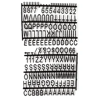 6 Pack: 8" x 8" White Felt Letter Board by Make Market®