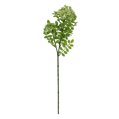 30" White Berry with Foliage Stem by Ashland®