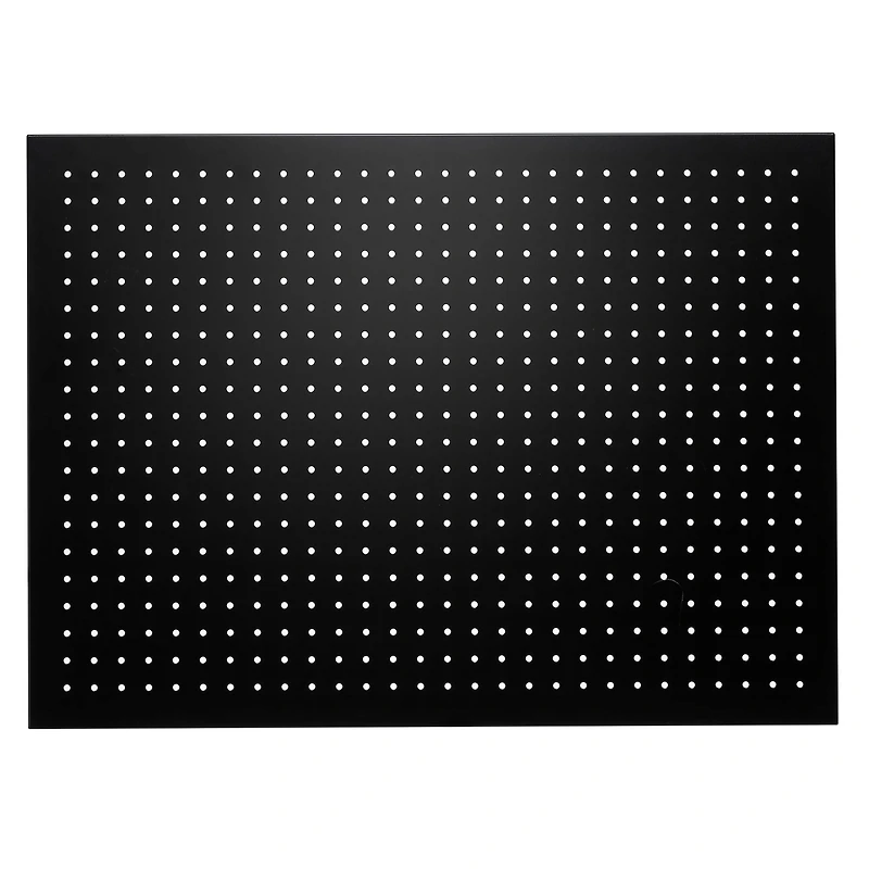 22" x 30" Black Metal Pegboard by Simply Tidy®