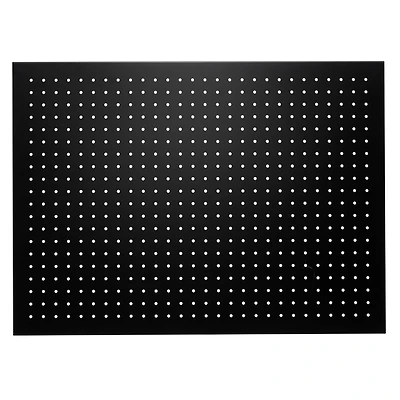 22" x 30" Black Metal Pegboard by Simply Tidy®