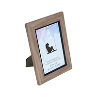 Simply Essentials™ 4" x 6" Brown with Black Edge Frame by Studio Décor®
