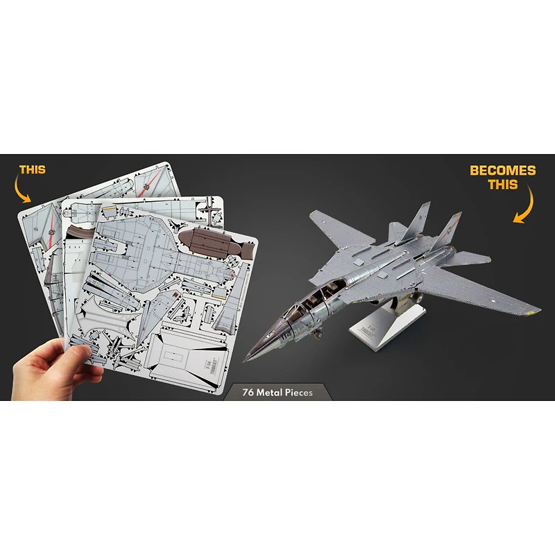 Metal Earth® F-14 Tomcat™ Steel Model Kit