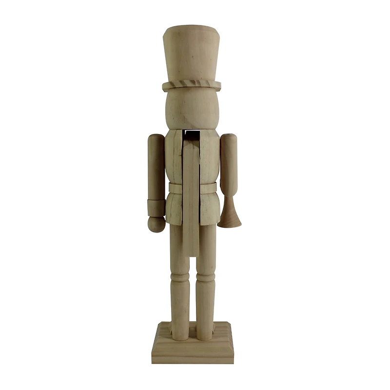 14" Soldier with Trumpet DIY Pinewood Nutcracker by Make Market®