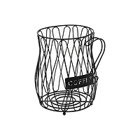 Mind Reader Matte Black Single Serve Coffee Pod Storage