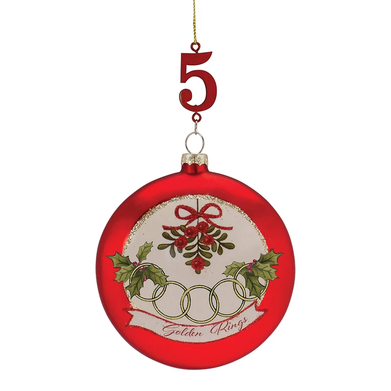 Twelve Days of Christmas Ornament Set
