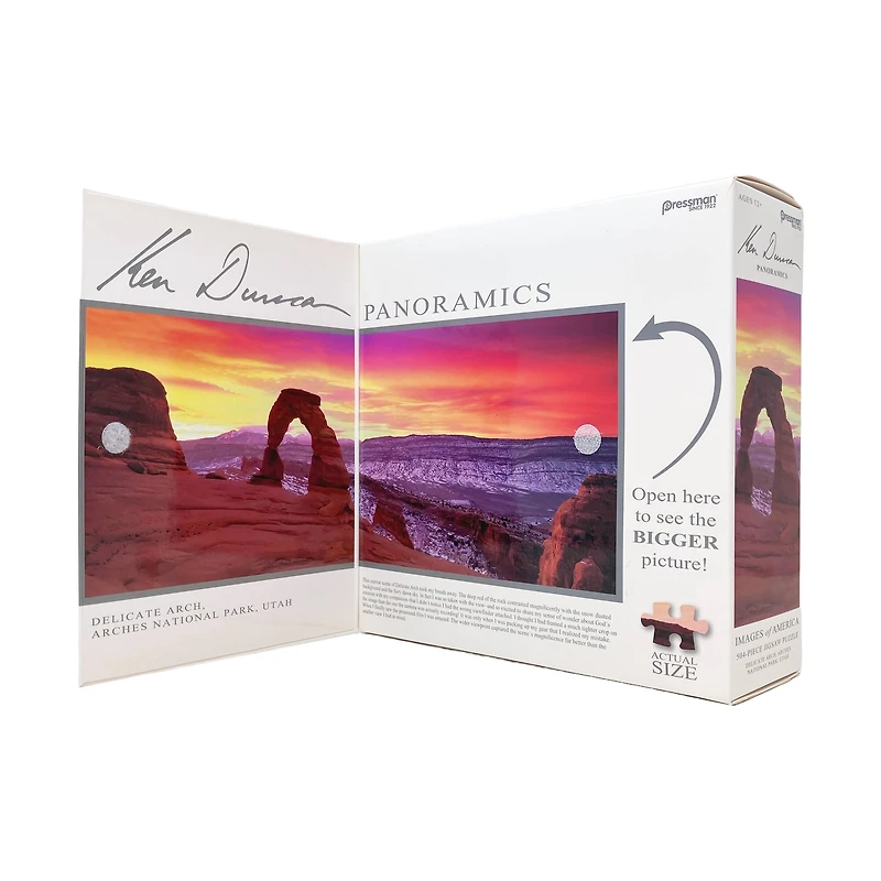 Ken Duncan Panoramics: Images of America - Delicate Arch, Arches National Park, Utah: 504 Pcs