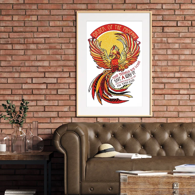 Camelot® Dots Order of the Phoenix Diamond Painting Kit