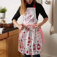 DII® Pop Fizz Home Collection Sip Sip Hooray Apron
