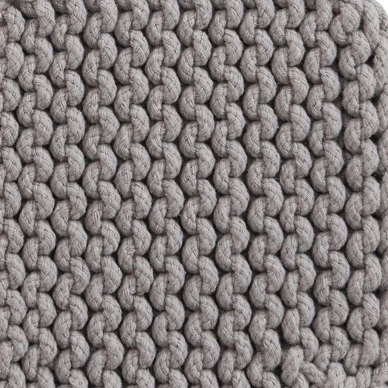 Hello Honey® Neutral Square Cotton Crocheted Potholder Set