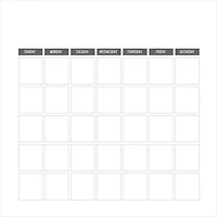 PhotoPlay Blank Calendar Sheets 12" x 12"