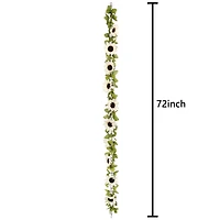 6ft. White Sunflower Chain Garland by Ashland®
