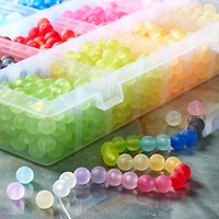 Matte Acrylic Craft Beads, 7.5mm by Bead Landing™