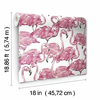 RoomMates Beach Social Peel & Stick Wallpaper