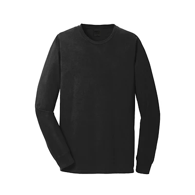 Port & Company® Beach Wash™ Garment-Dyed Long Sleeve Adult T-Shirt