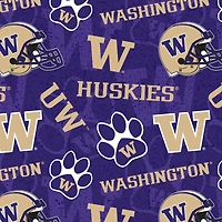 NCAA University of Washington Huskies Cotton Fabric
