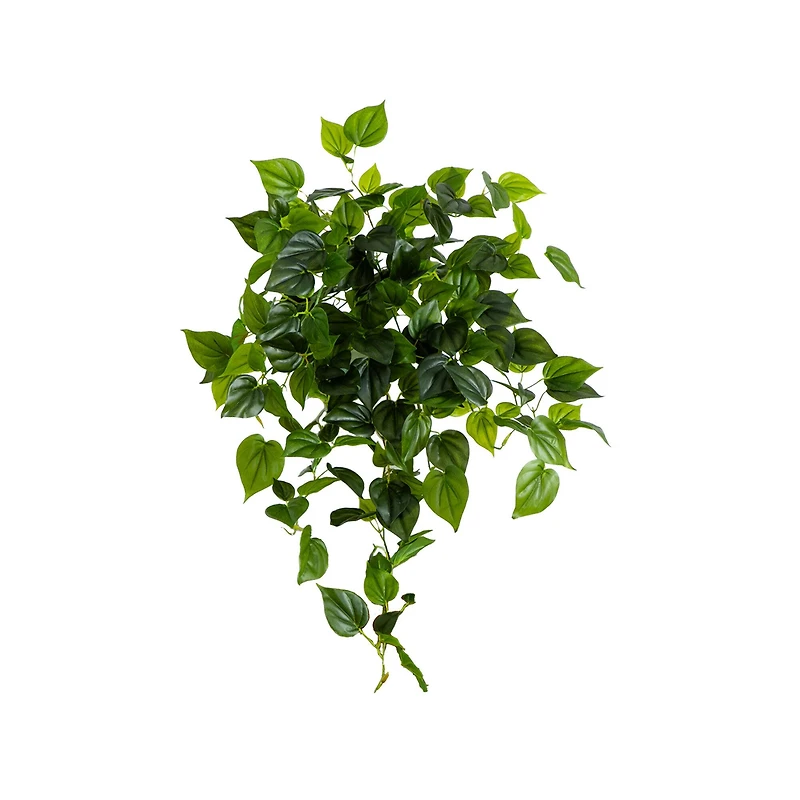 32" UV Resistant Artificial Philodendron Hanging Plant, 2ct.