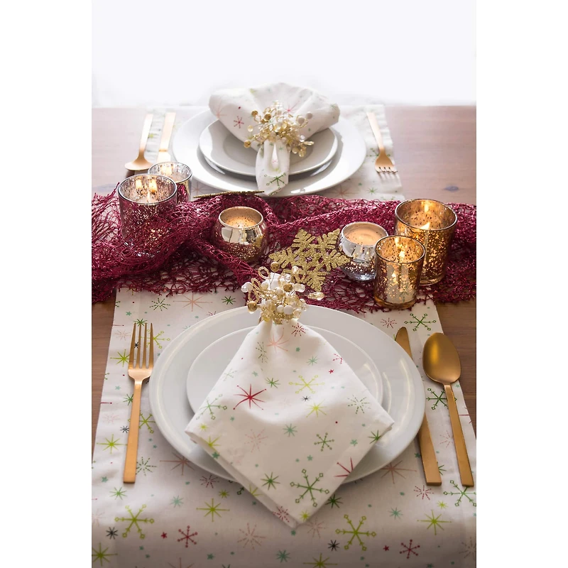 DII® Gold Multi Bead Napkin Rings, 6ct.