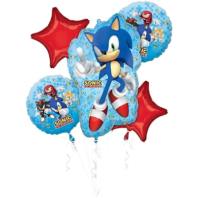 Sonic the Hedgehog Foil Balloon Bouquet
