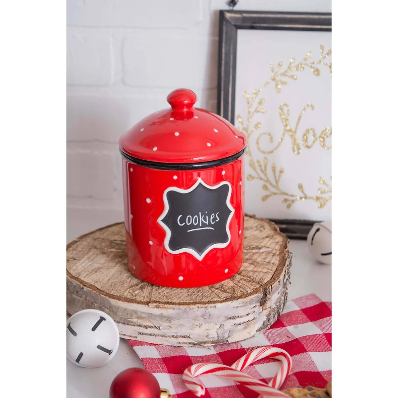 DII® Small Ceramic Red Canister