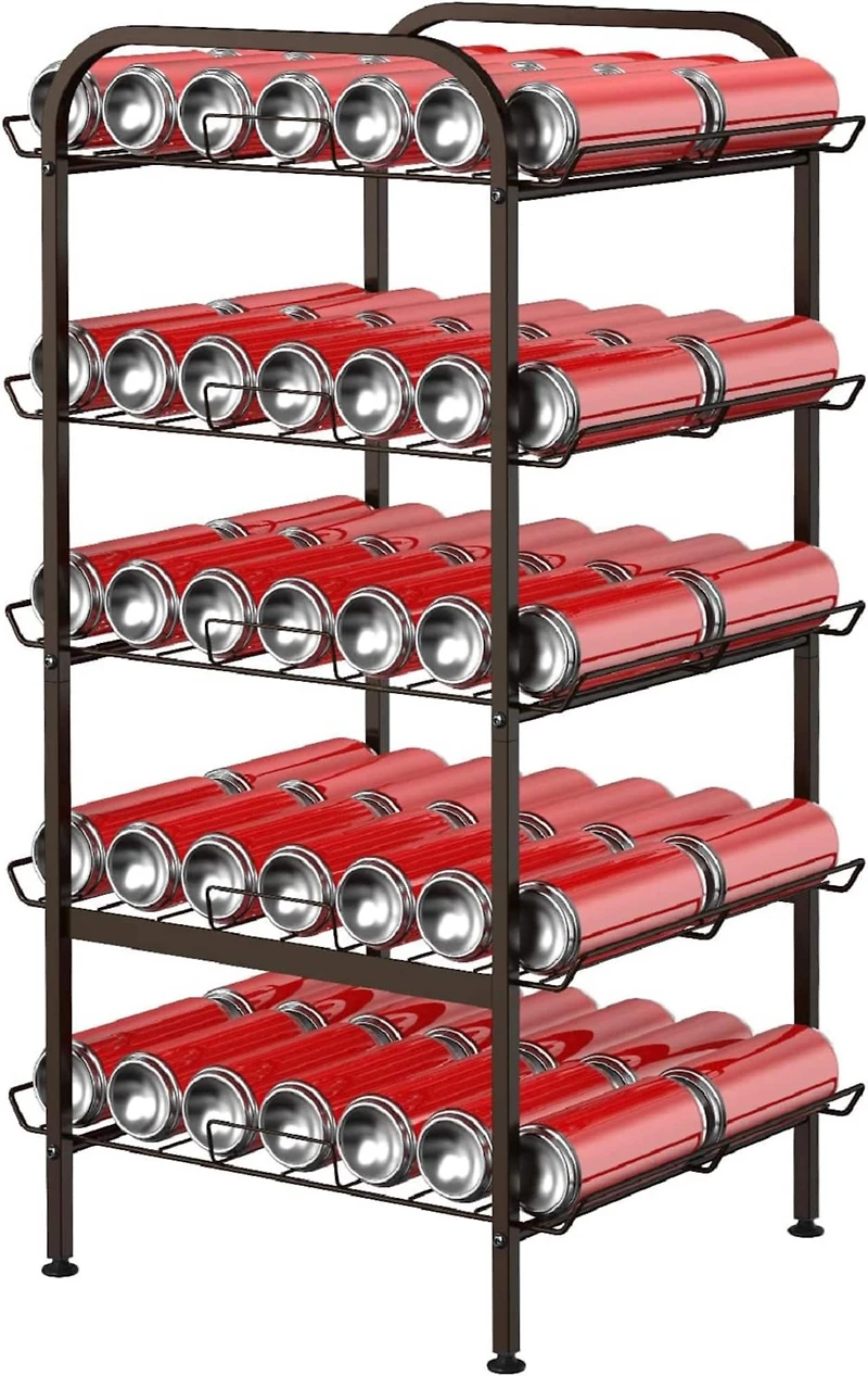 NEX™ 31" Bronze Freestanding 5-Tier Water Bottle Organizer