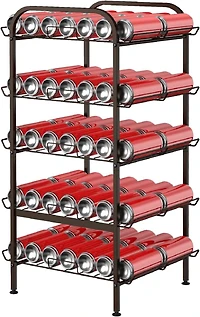 NEX™ 31" Bronze Freestanding 5-Tier Water Bottle Organizer