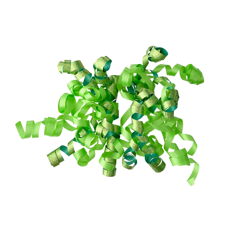 12 Pack: Lime Green Curling Ribbon Bow by Celebrate It™