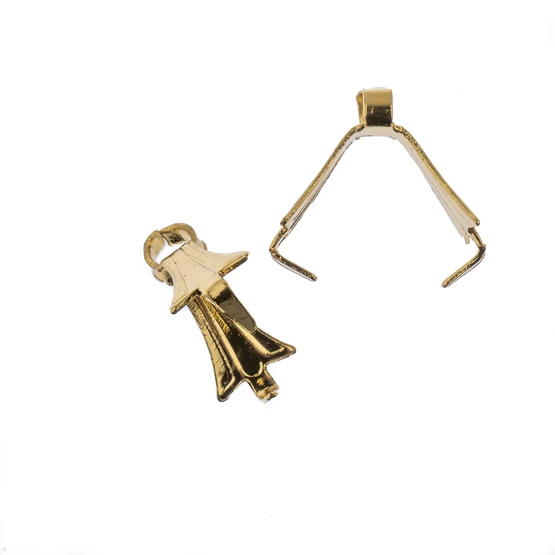 John Bead Must Have Findings 7mm Pinch Bails