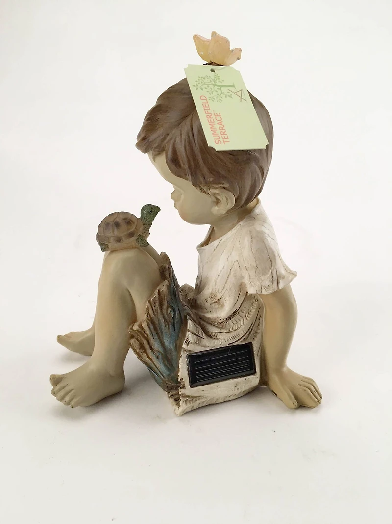 10.5" Making Friends Solar Sculpture