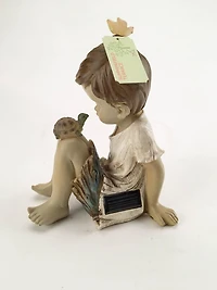 10.5" Making Friends Solar Sculpture