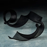 1.5" x 3yd. Organza Solid Black Ribbon by Celebrate It™ Classic