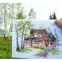 Alisa May House Cross Stitch Kit