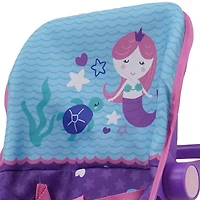 509 Crew Mermaid Pattern Doll Car Seat